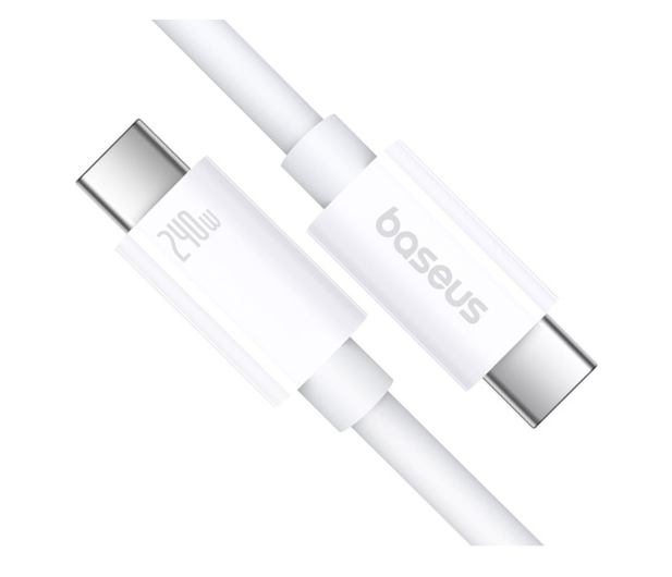 Baseus Kabel USB-C Superior USB4 240W 1m (biały) - 1245560 - zdjęcie 5